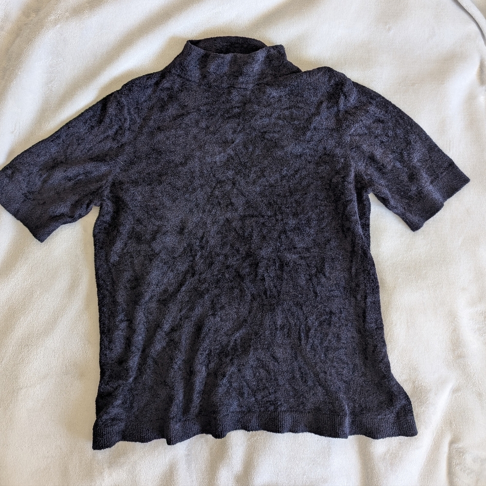 LOFT Navy Plush Sweater